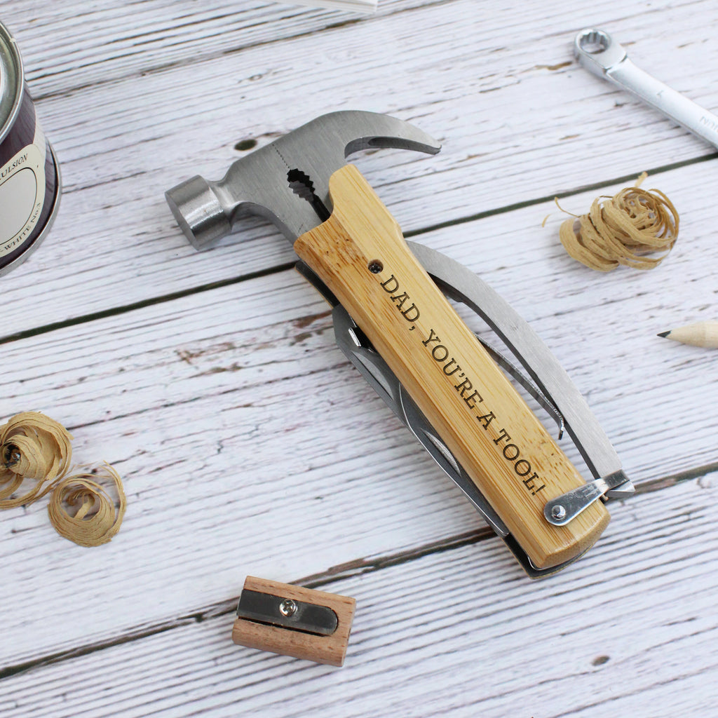Personalised Multi Tool Hammer - Any Text