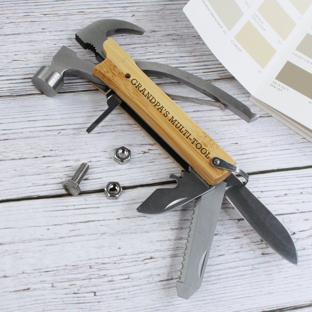 Personalised Multi Tool Hammer - Any Text