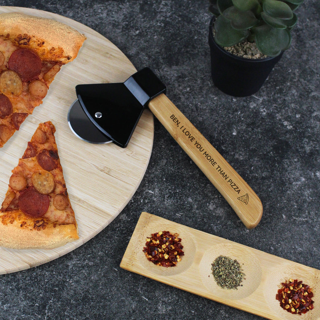 Personalised Axe Pizza Cutter 