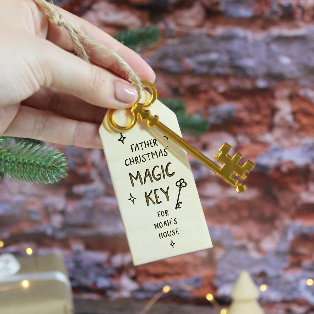Personalised Father Christmas’ Magic Key