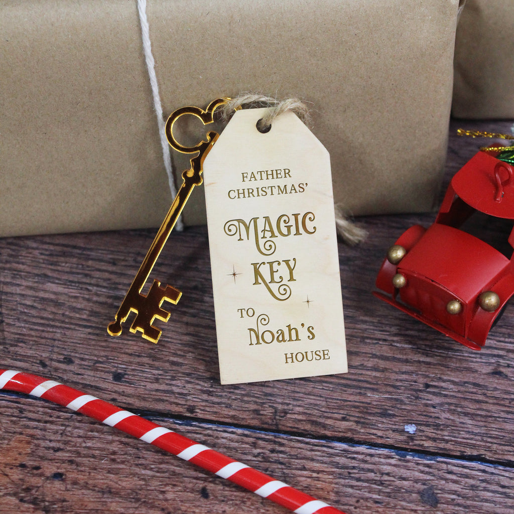 Personalised Father Christmas Magic Key