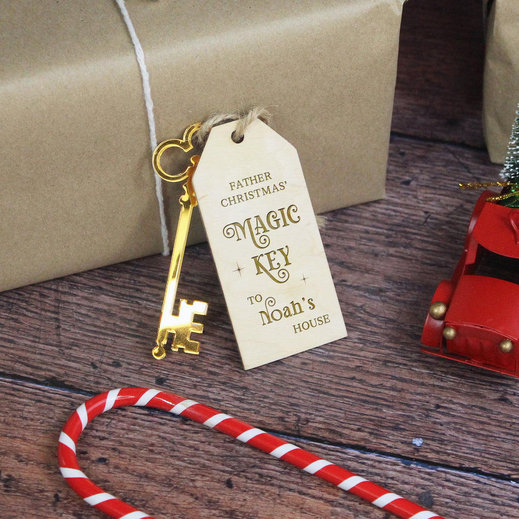 Personalised Father Christmas Magic Key