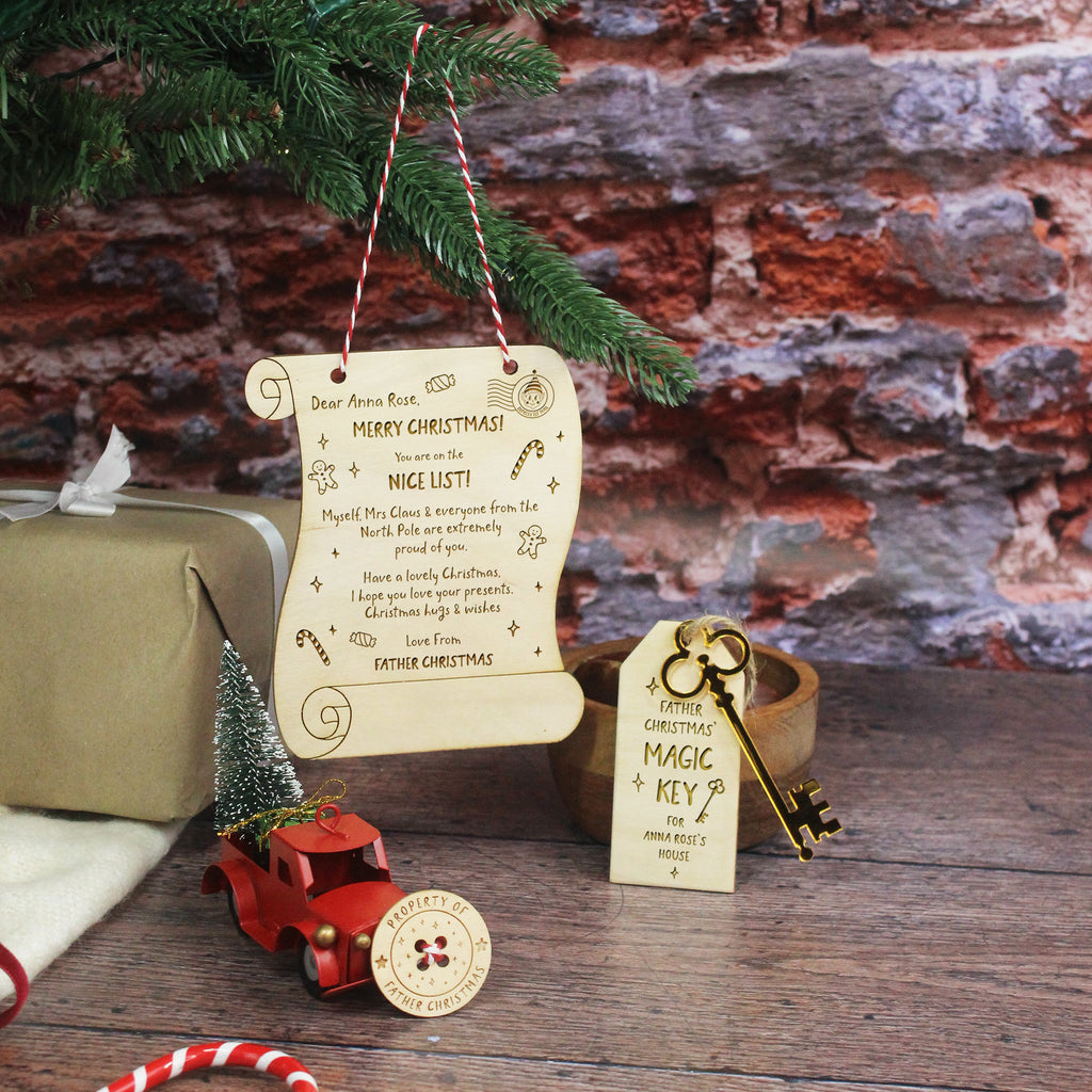 Personalised Silver Christmas Eve Bundle