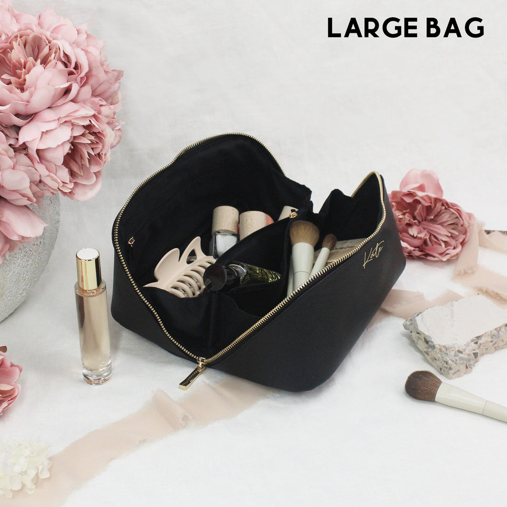 Luxury Personalised Flat Lay Bridesmaid Make Up Bag