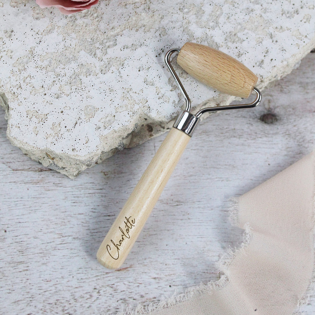 Personalised Wooden Jade Roller