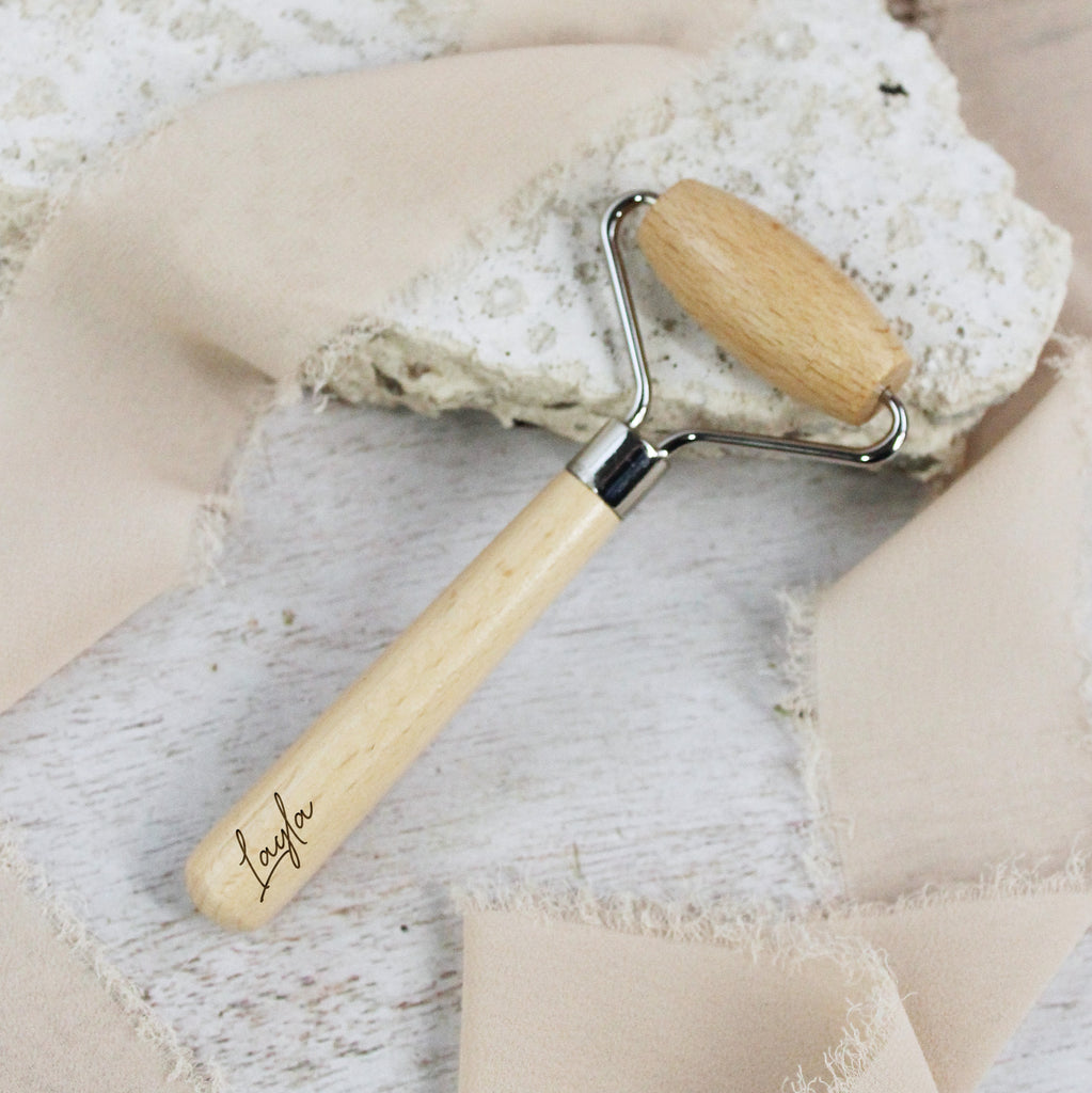 Personalised Wooden Jade Roller