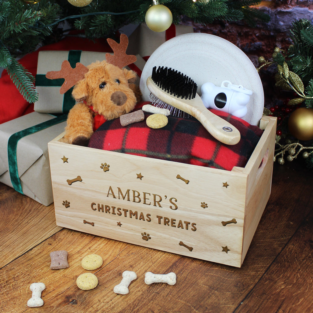 Personalised Dog's Christmas Eve Box