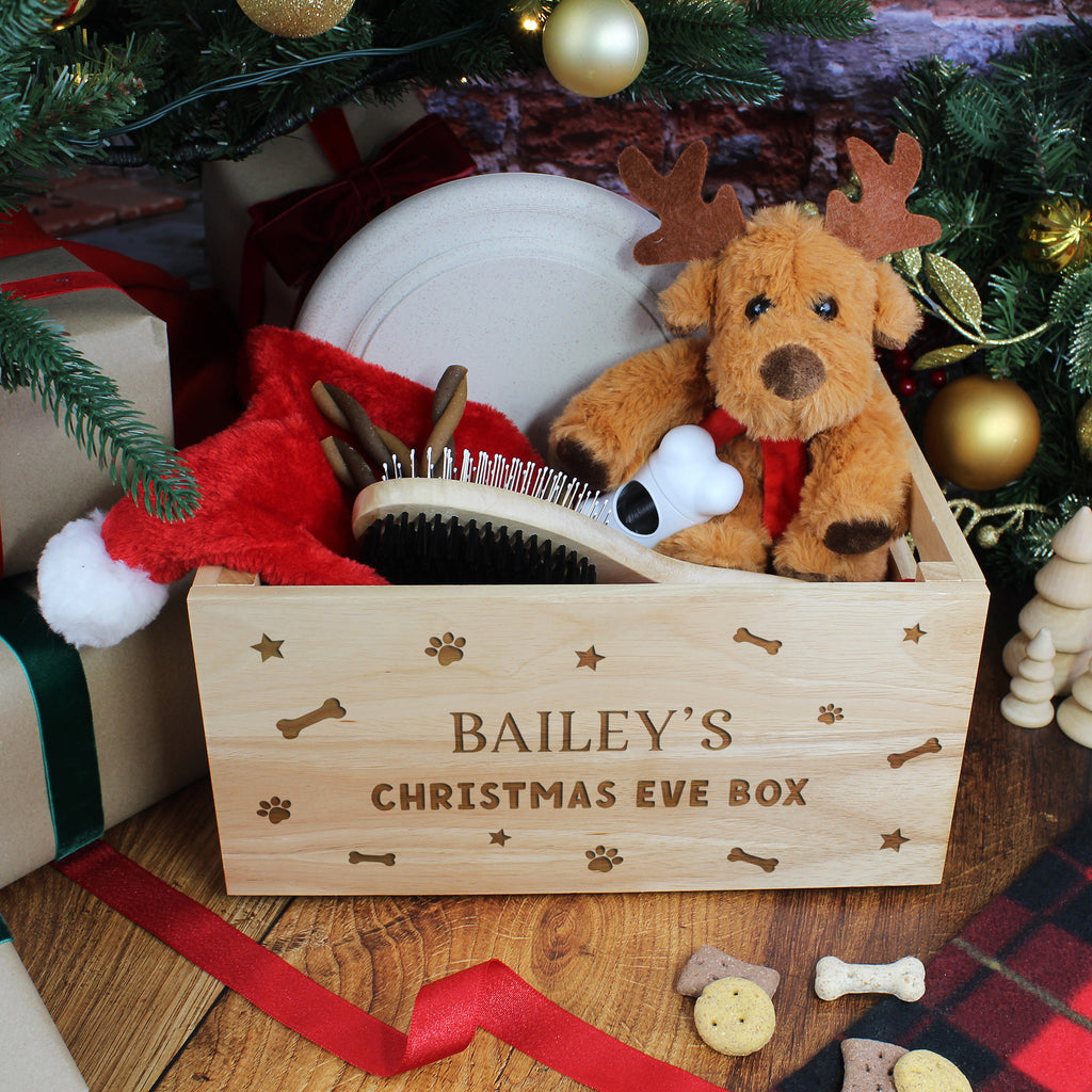 Personalised Dog's Christmas Eve Box