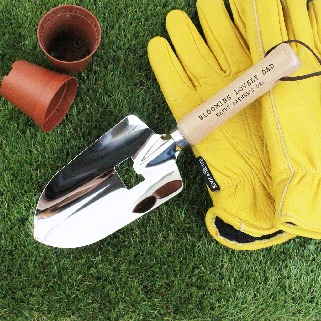 Personalised Dad’s Garden Trowel with Beer Bottle Opener