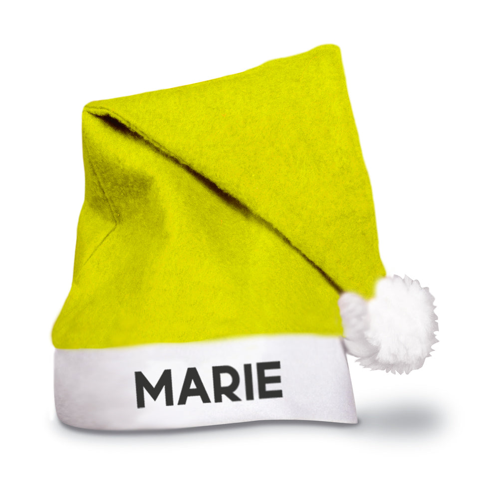 Personalised Colourful Adult Christmas Hats