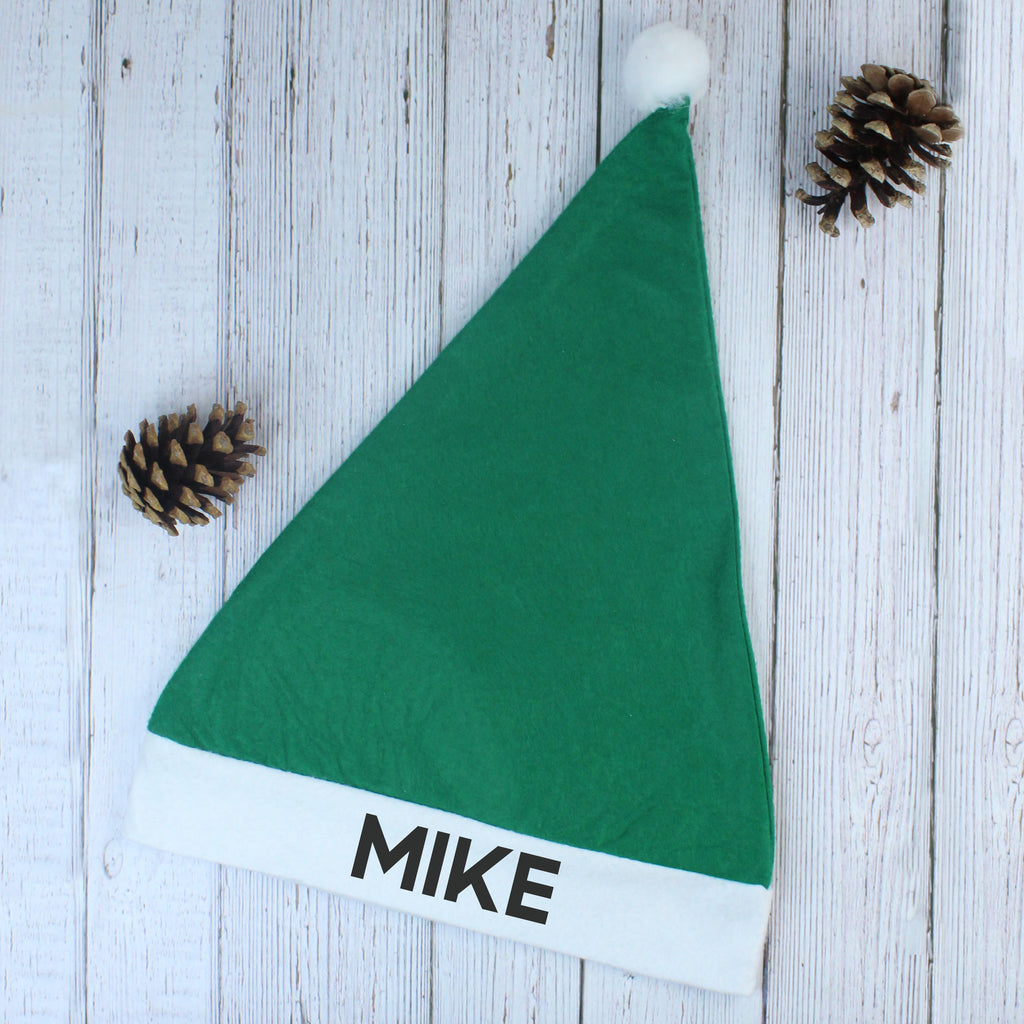 Personalised Colourful Adult Christmas Hats
