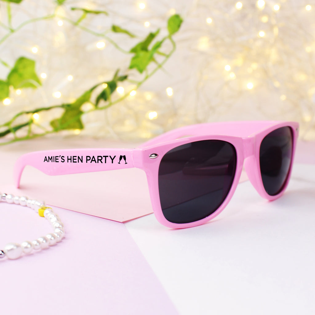 Personalised 'Hen Party' Sunglasses