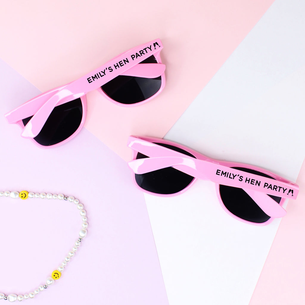 Personalised 'Hen Party' Sunglasses