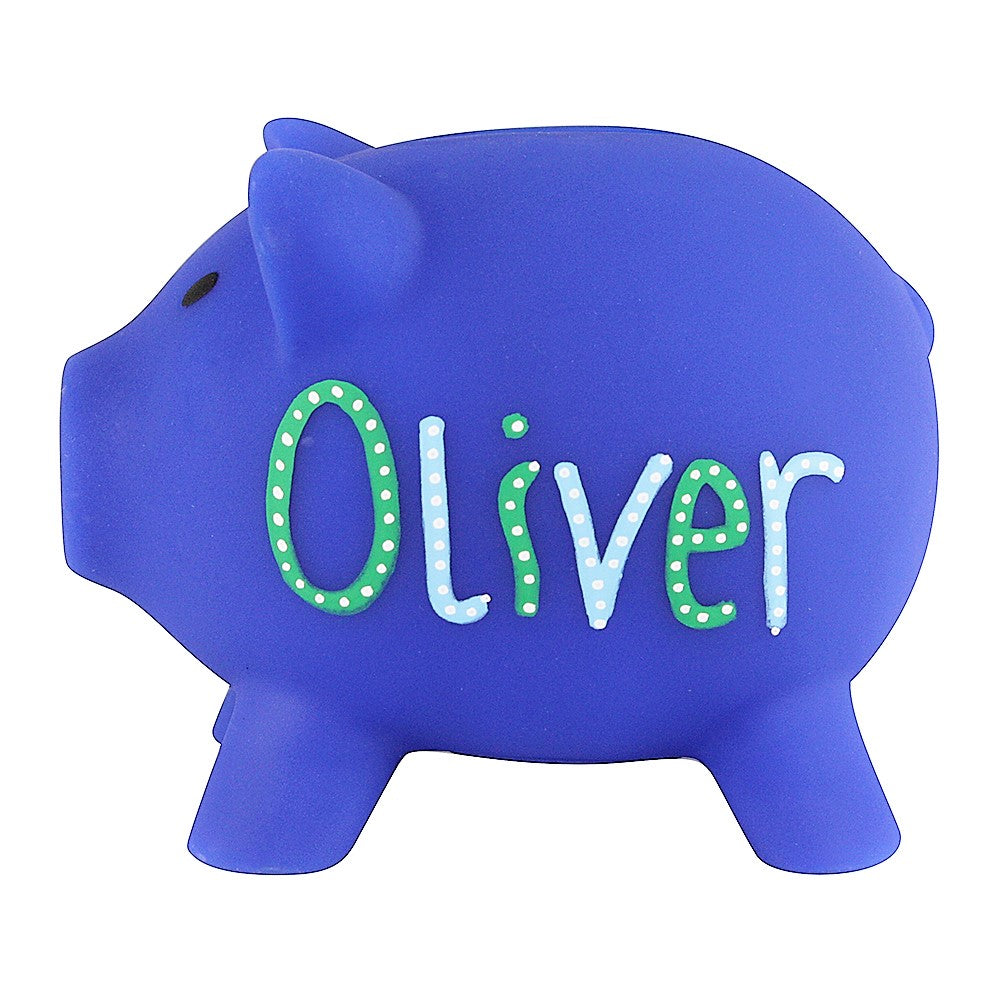 Personalised Hand Drawn Children's Piggy Bank