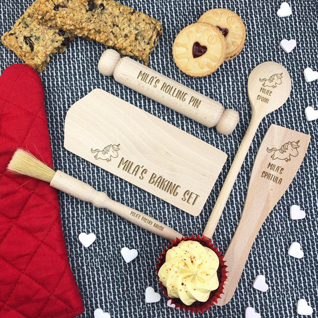 Personalised Children's Baking Set with Character Choice