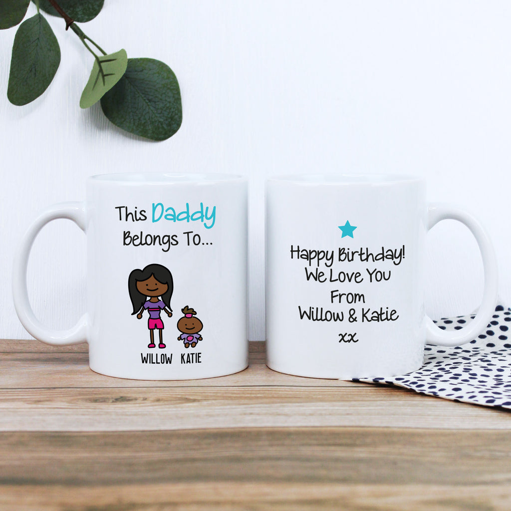 Personalised "This Daddy Belongs To" Mug