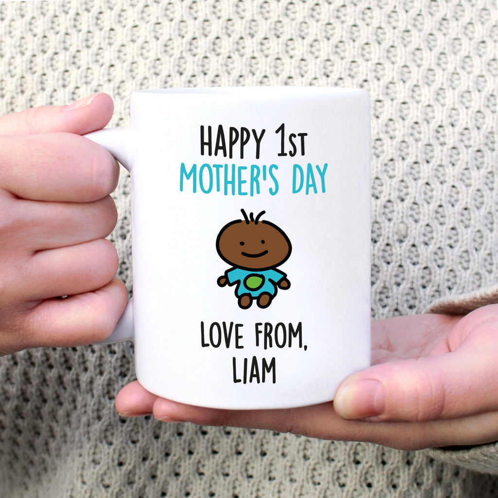 Personalised 'Happy 1st Mother's Day' Coffee Mug