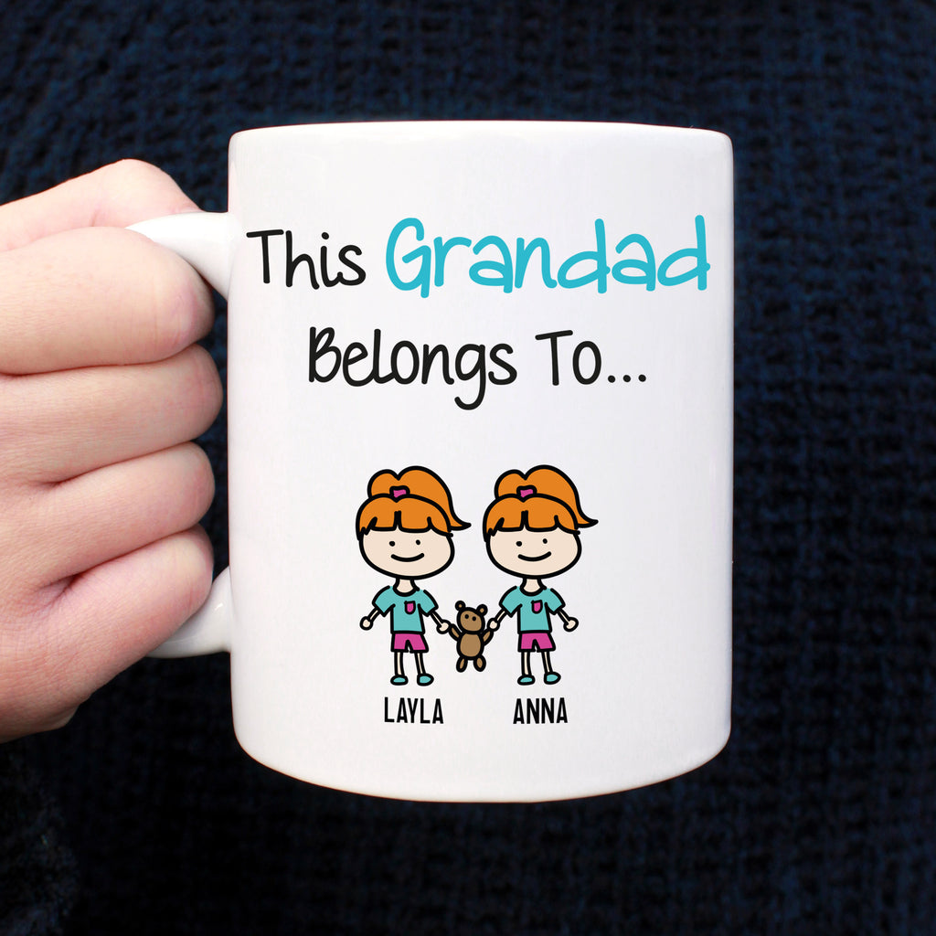 Personalised "This Grandad Belongs To" Mug