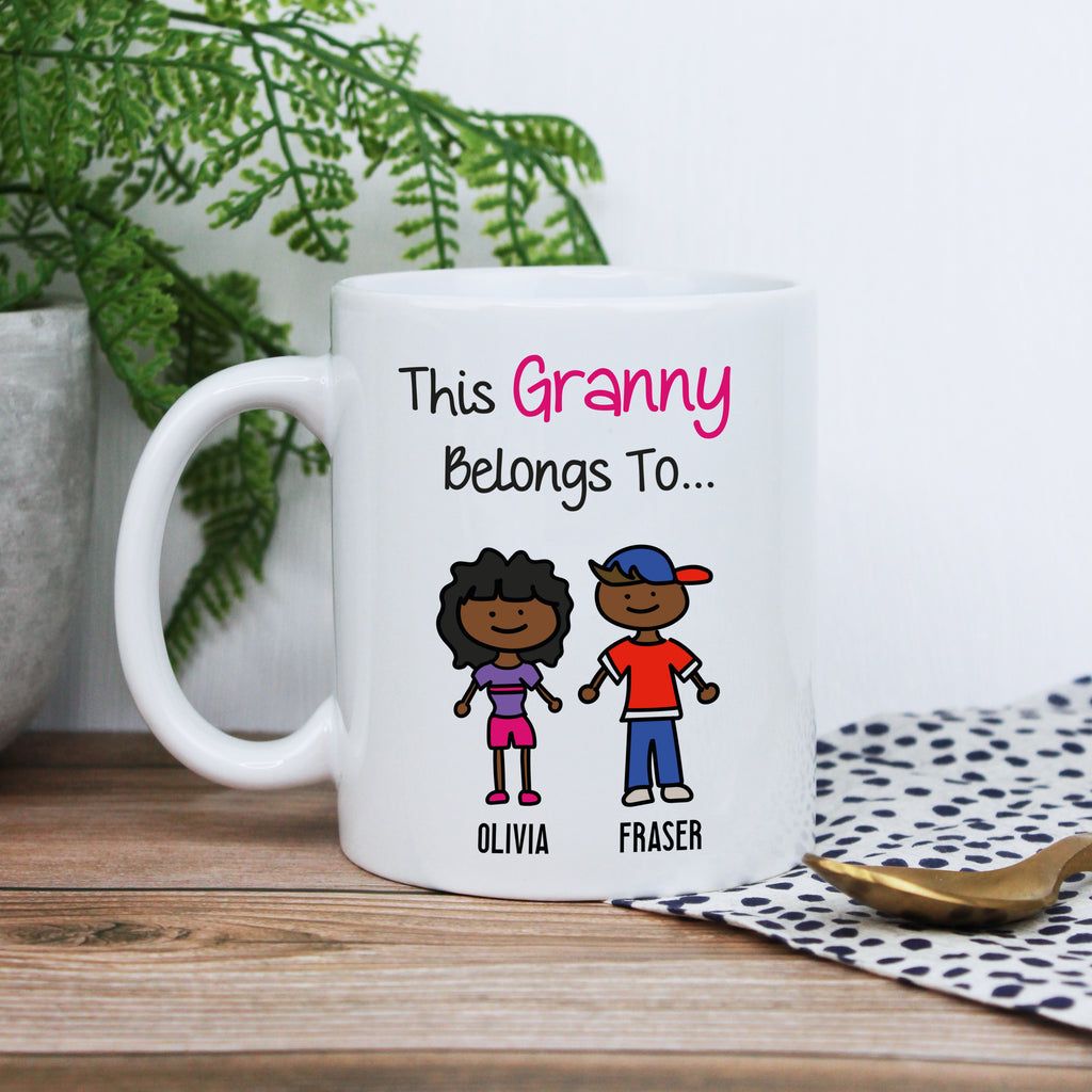 Personalised "This Grandma Belongs To" Mug