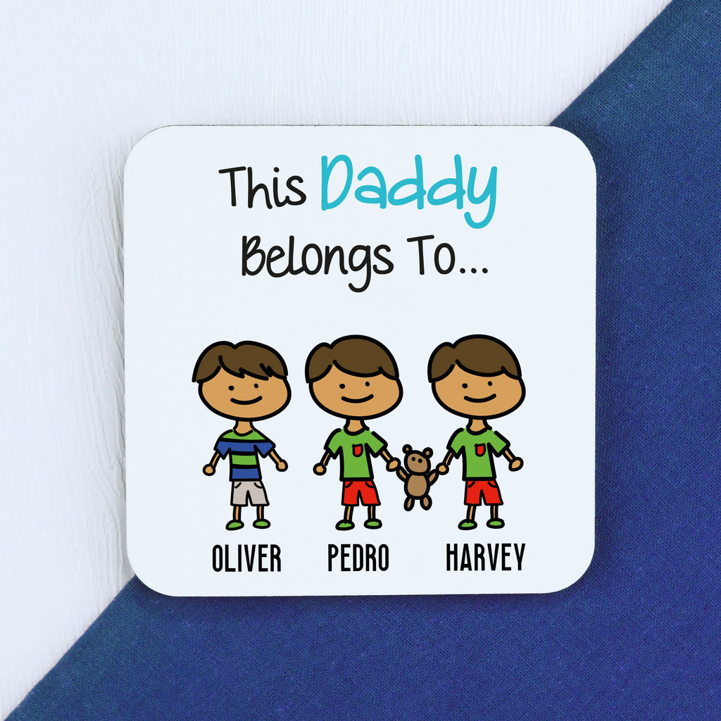 Personalised "This Daddy Belongs To" Mug