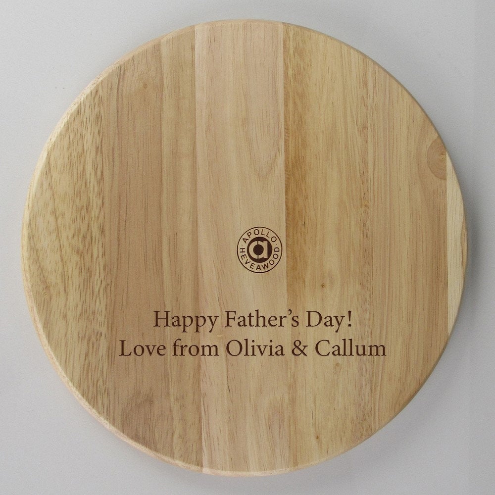 Dad's Gin & Tonic Wooden Lemon Cutting Board -When Life Gives You Lemons add Gin Tonic