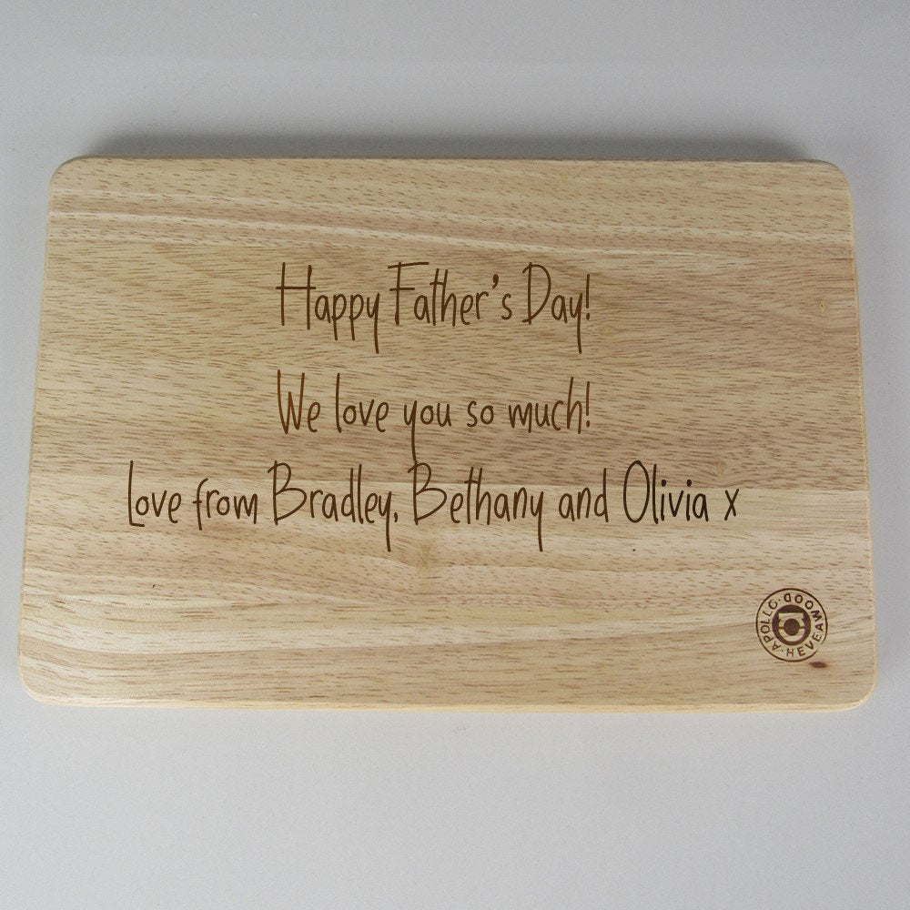 This DADDY Belongs To Wooden Chopping Board